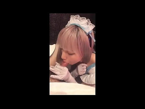 ❤️ Японскі ідал [маюка], французскі касцюм пакаёўкі, частка 1, мінет і дрочка з ласьёнам ❤️❌ Чербанне у нас ❌❤